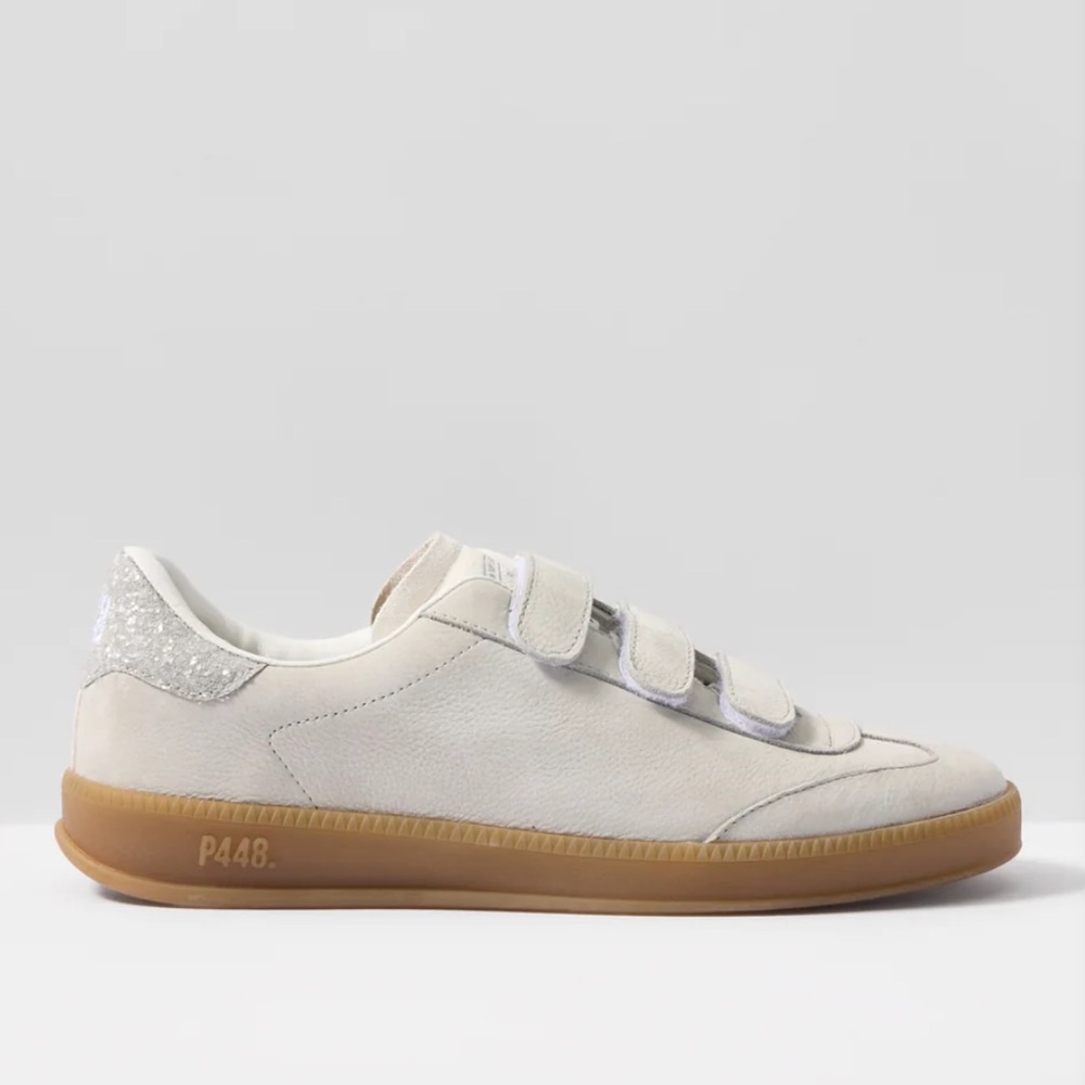 P448 Capri 3 Strap Sneaker 41 Grey NWT